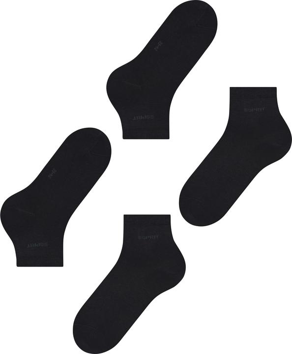 Image du produit Esprit Basic Uni 2-Pack Baumwollsocken (lot de 2, 43 - 46)
