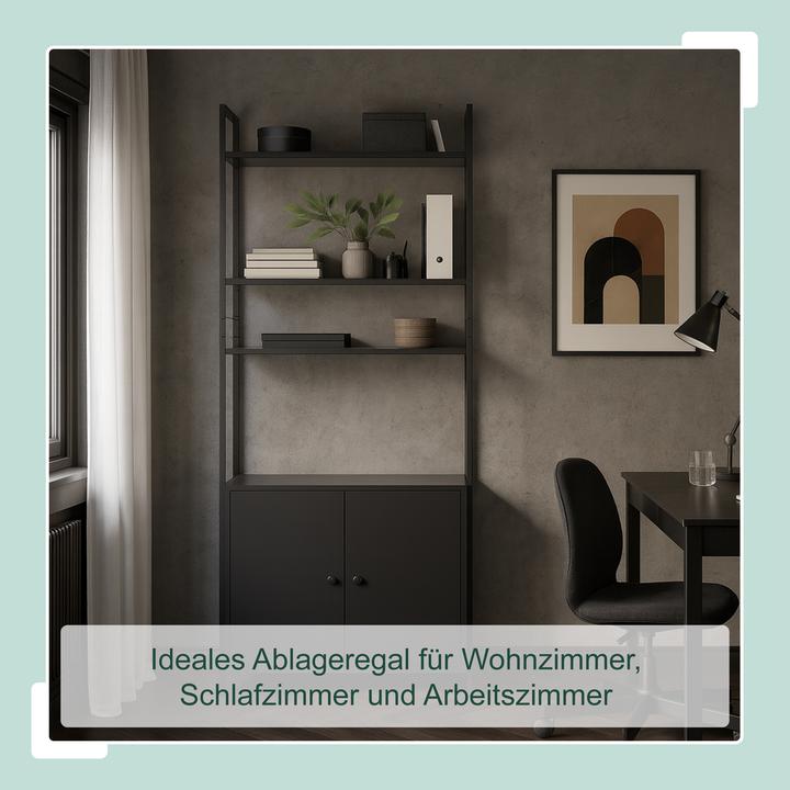 Produktbild Relaxdays Bücherregal (60 x 24 x 159.50 cm)