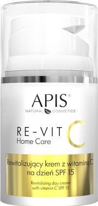 Apis Natural Cosmetics Apis Re-Vit C Home Care Spf15 Revitalizing Cream With Vitamin C For The Day 50Ml (Sonnencreme Gesicht, SPF 15, 50 ml)