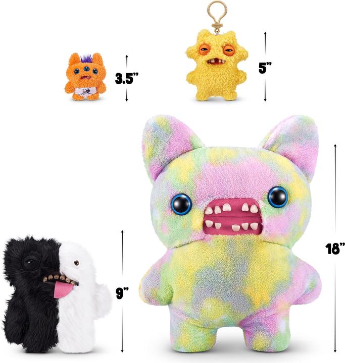 Actual product image Fuggler - Misfit Monster 9 S1 - Wide Eyed Boogah (15726A) (23 cm)