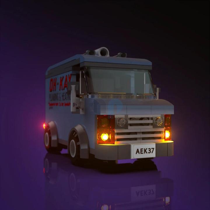 Actual product image Light my bricks LMB 2.0 LED light set for LEGO 21330 Home Alone