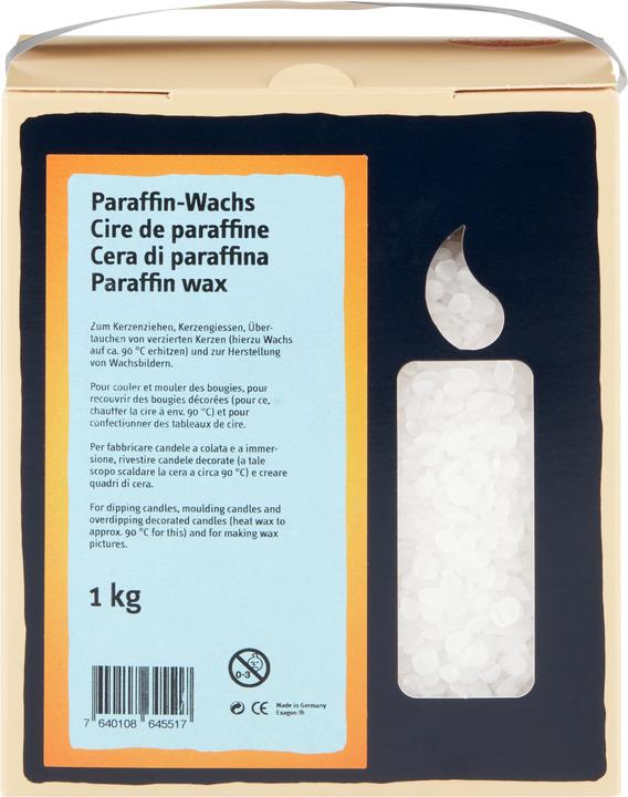 Actual product image Exagon Paraffin wax