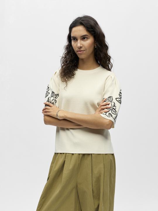 Produktbild Object Besticktes Strickoberteil (M)