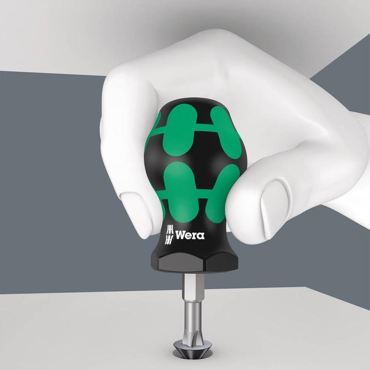 Productafbeelding Wera 355 PZ Cross-recess stubby/gasschroevendraaier (Kruisvormig PZ)