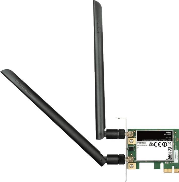 Actual product image D-Link DWA-582: WLAN network adapter PCIe (Mini PCI Express)