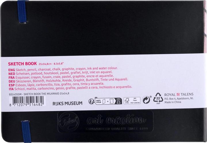 Produktbild Talens 9314355M (A5, Blanko, Harter Einband)