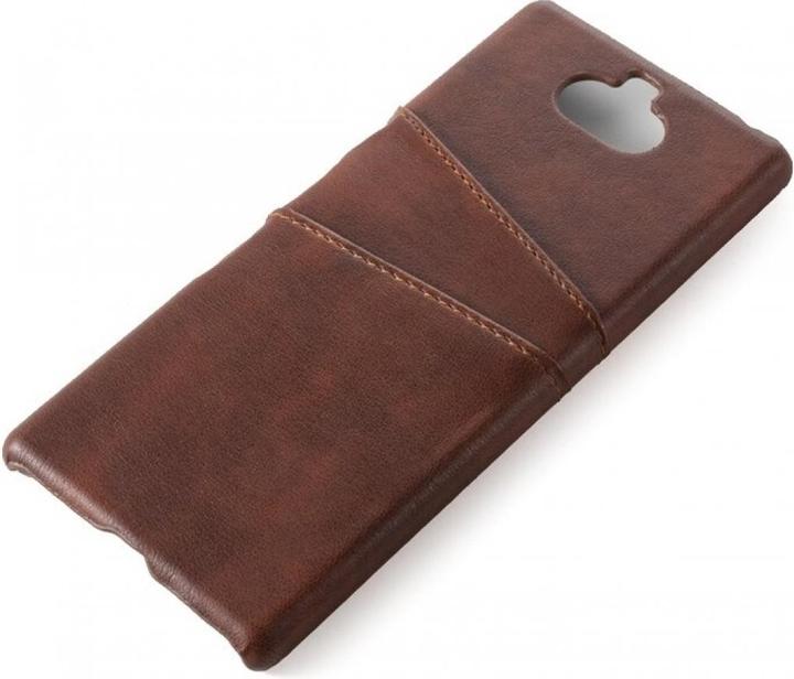 Produktbild Screenguard Sony Xperia 10 Plus CardCaddy Leder Backcase mit Kartenfächern (Sony Xperia 10 Plus)