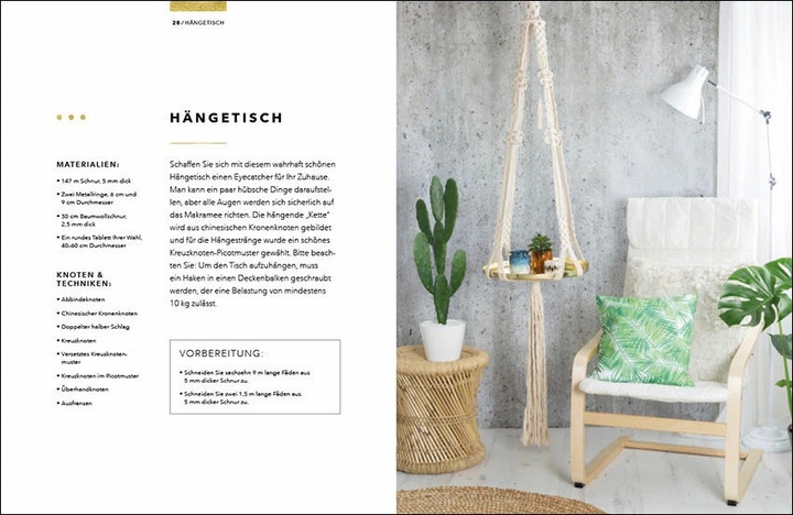 Actual product image Makramee (German, Amy Mullins, 2018)