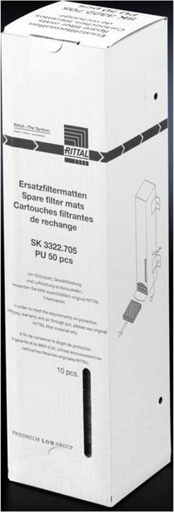 Image du produit Rittal Spare filter mats 50 pc(s)