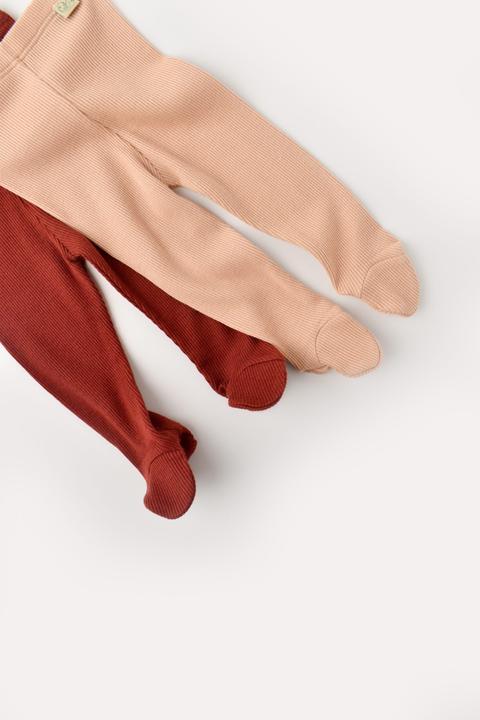 Actual product image BabyCosy 2 Pcs Footed Pant (56)