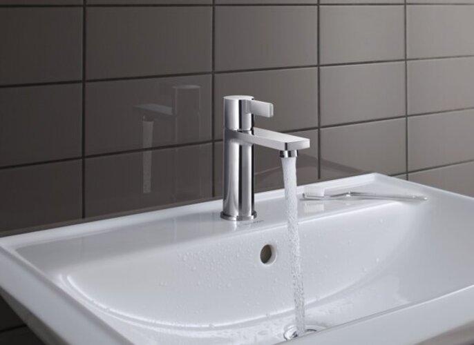 Produktbild Duravit Waschtisch D-NEO m ÜL m HLB 1 Hahnloch 650x440mm weiss (440 mm, 650 mm)
