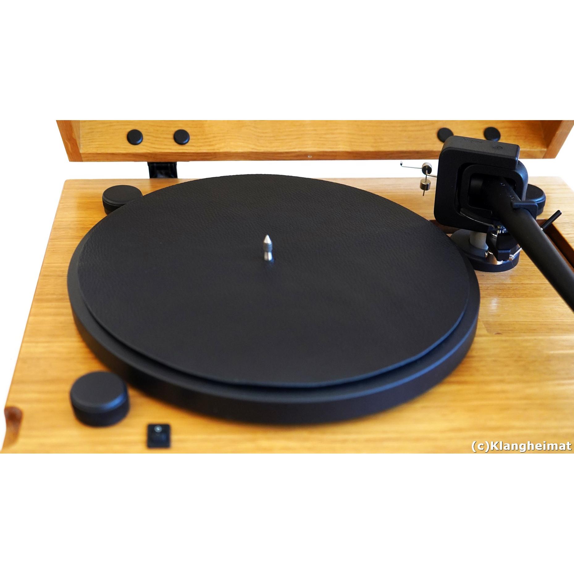 Thumbnail - Simply Analog Leather Slip Mat Premium (Plattenteller), Plattenspieler Zubehör, Schwarz