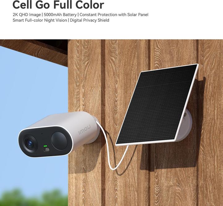 Image du produit Imou Cell Go Full Color KIT (2688 x 1520 pixels)