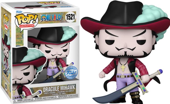 Actual product image Funko POP! One Piece Dracule Mihawk Exclusive