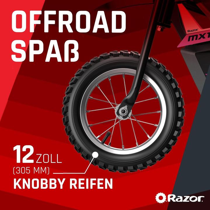 Immagine prodotto Razor Cavalcabile elettrico MX 125 Dirt Rocket rosa (12 V)