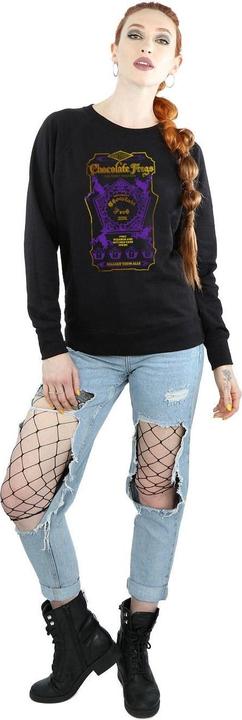 Actual product image Womens/Ladies Chocolate Frogs Coloured Label Sweatshirt (L)