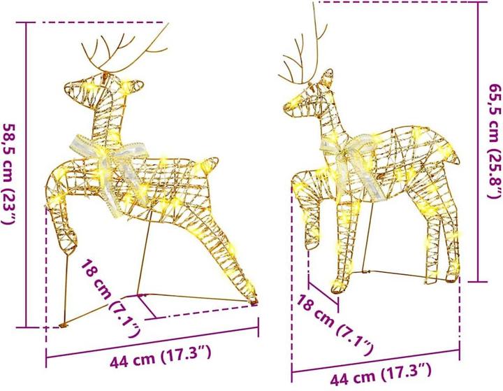 Produktbild vidaXL Weihnachtsfiguren