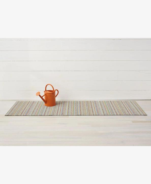 Actual product image Chilewich Doormat Skinny Stripe Soft Multi 61 cm x 91 cm (61 x 91 cm)