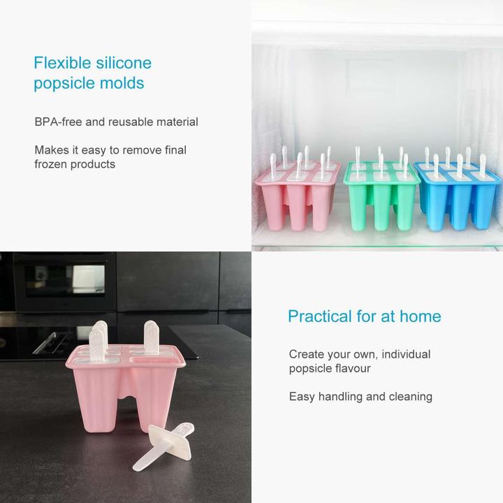 Immagine prodotto Intirilife Silikon Eisform mit 6 Mulden