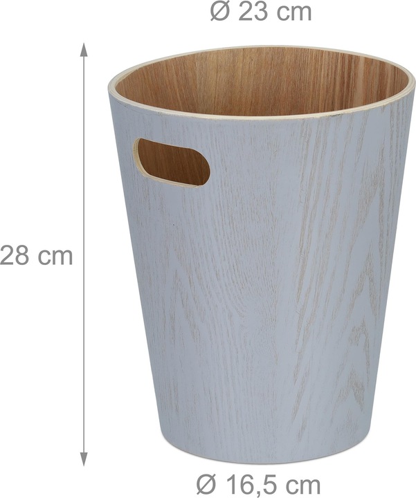 Produktbild Relaxdays Papierkorb (7.50 l)