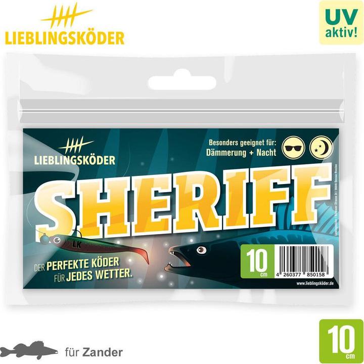 Actual product image Lieblingsköder Sheriff (twilight, night) (10 cm)