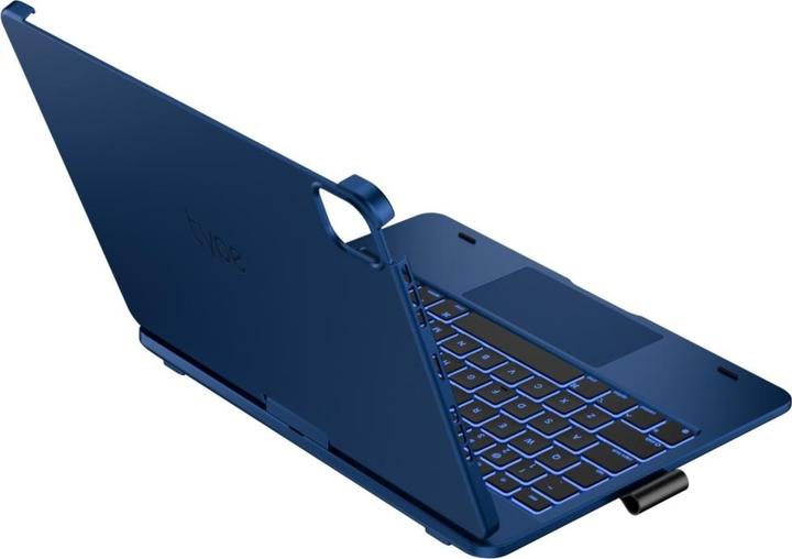 Actual product image Typecase Case Flexbook Touch with keyboard for iPad Air 11" 2024/2025 pacific blue (Eng. Int., Apple iPad Air 11 2024, Apple iPad Air 11 2025, Apple iPad Air 11 2026)