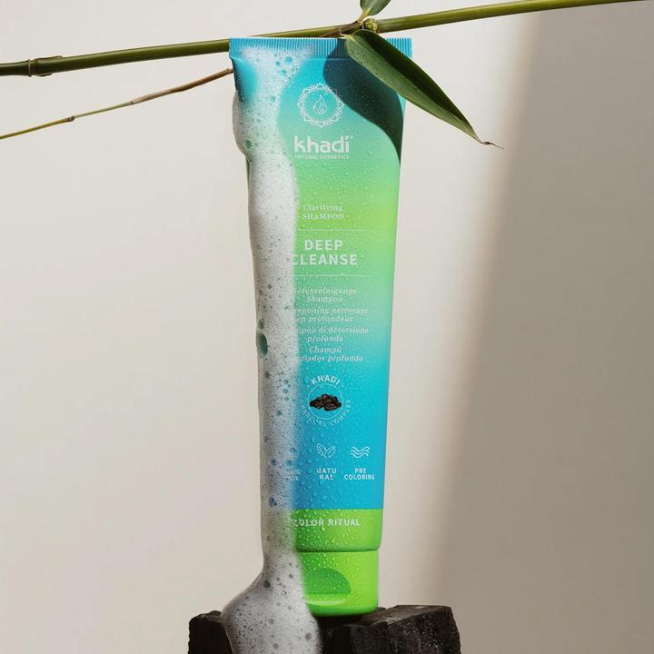 Produktbild Khadi Deep Cleanse - Clarifying (150 ml, Flüssiges Shampoo)