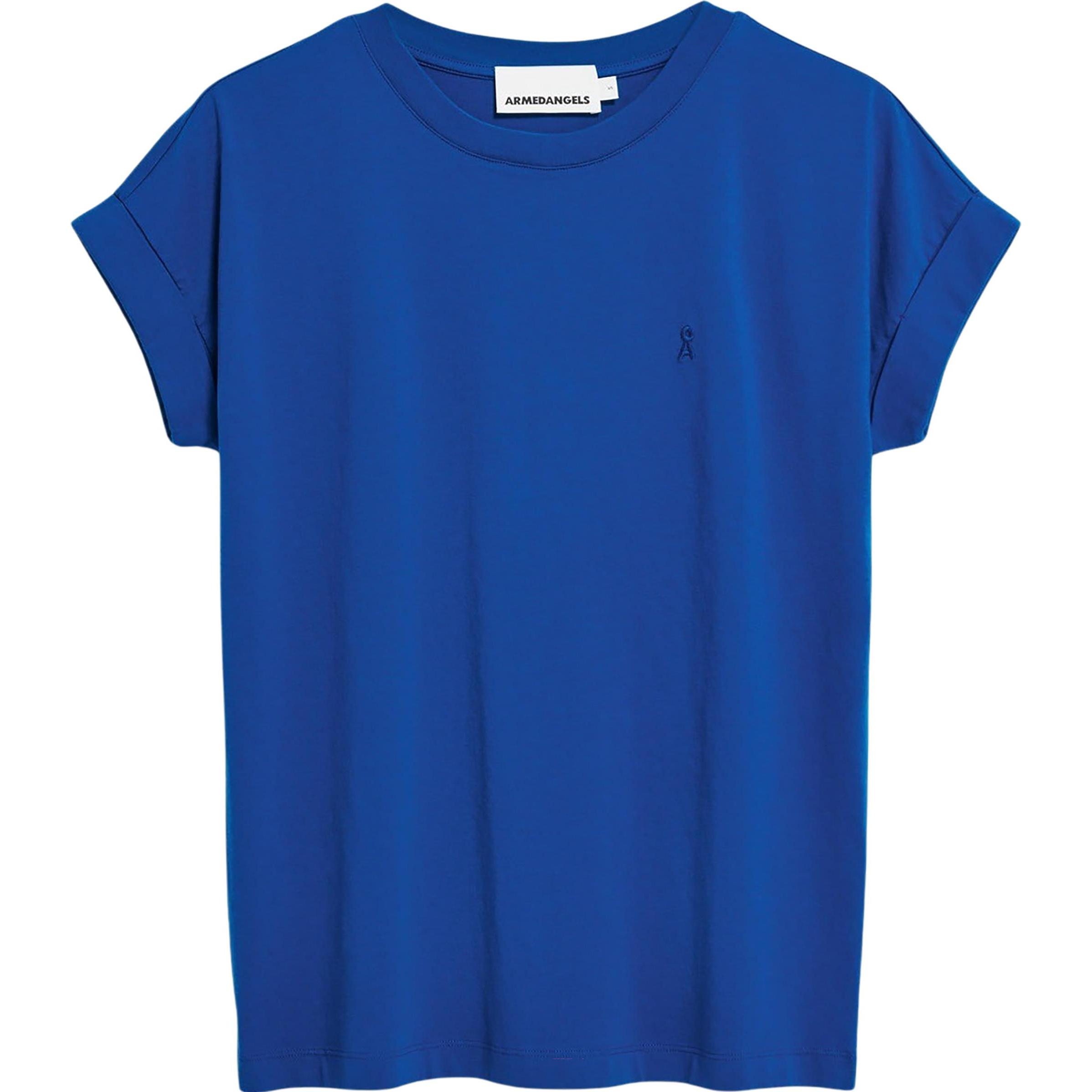 Armedangels, Damen, Shirt, Women's Idaa Logo, Blau, (M)