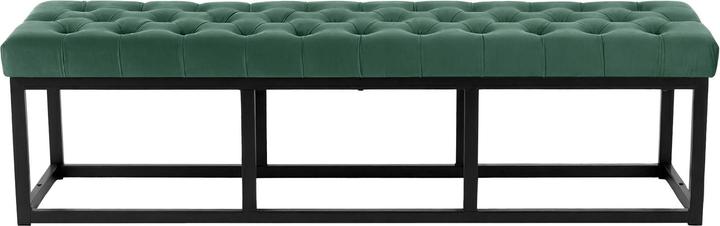 Produktbild CLP Polson Samt Schwarz (150 cm)