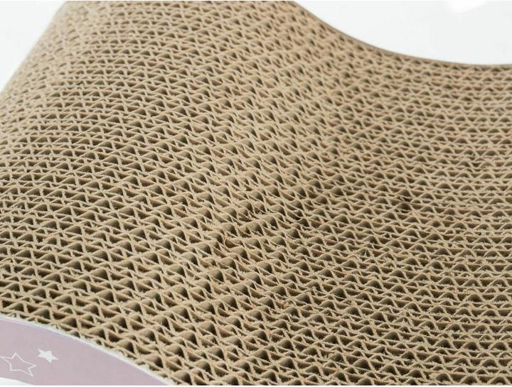 Actual product image Trixie Junior scraper wave (Brown, Lilac, Mint green)