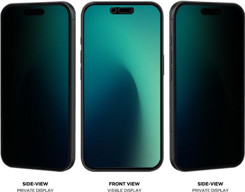 Immagine prodotto Eiger Mountain Glass Black (Apple iPhone 16 Pro, Apple iPhone 17, Apple iPhone 17 Pro)