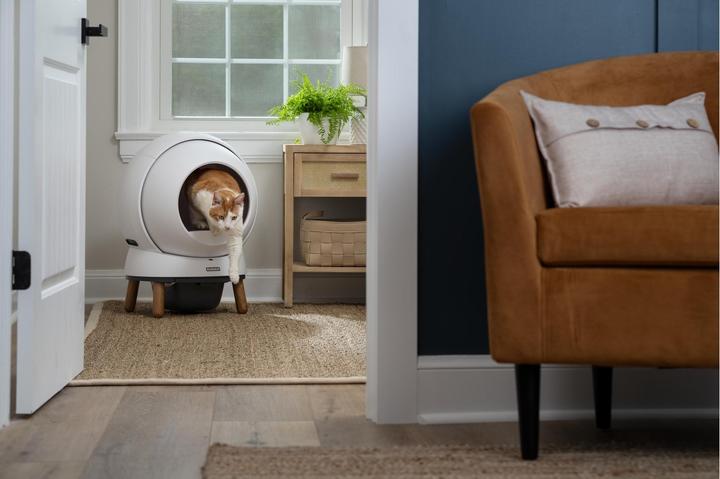 Productafbeelding PetSafe Ecom Smartspin Automatische Kattenbakrobot - (72984917986) (Zelfreinigende kattenbak)