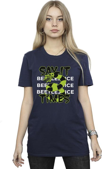 Image du produit Beetlejuice - T-shirt SAY IT TIMES - Femme (XL)