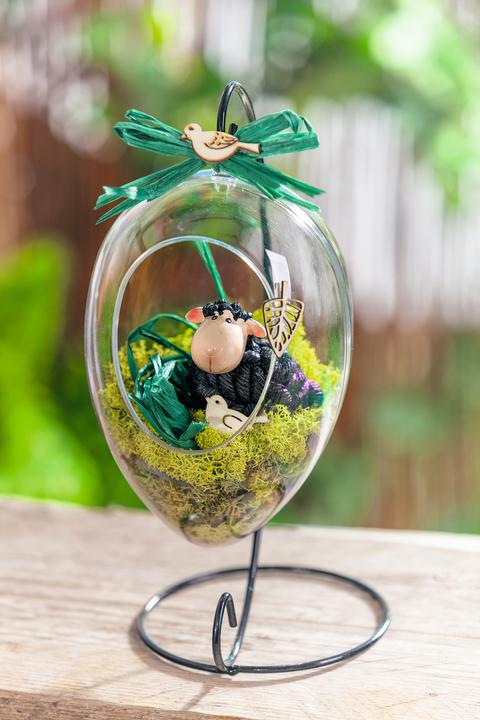 Image du produit VBS Présentoir à boules décoratif, métal, 2 pièces