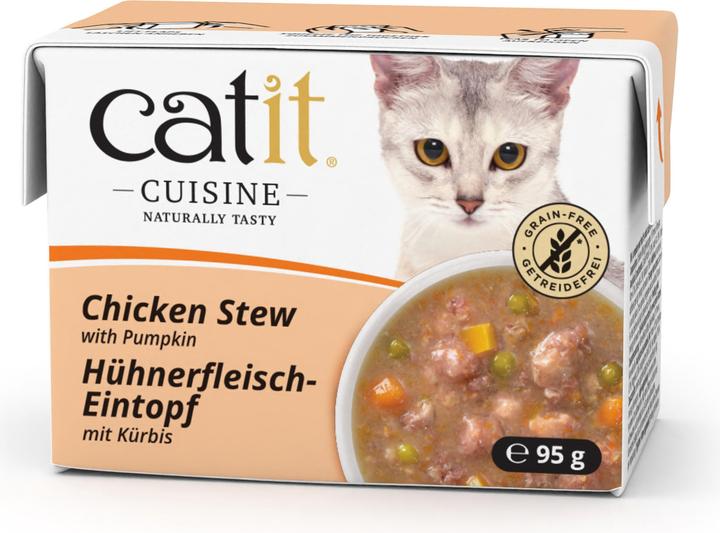 Catit Cuisine HuÌˆhnerfleisch-Eintopf mit KuÌˆrbis (Adult, 1 Stk., 95 g)