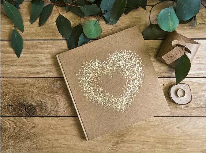 Image du produit Partydeco Livre d'or coeur (20,5 x 20,5 cm)