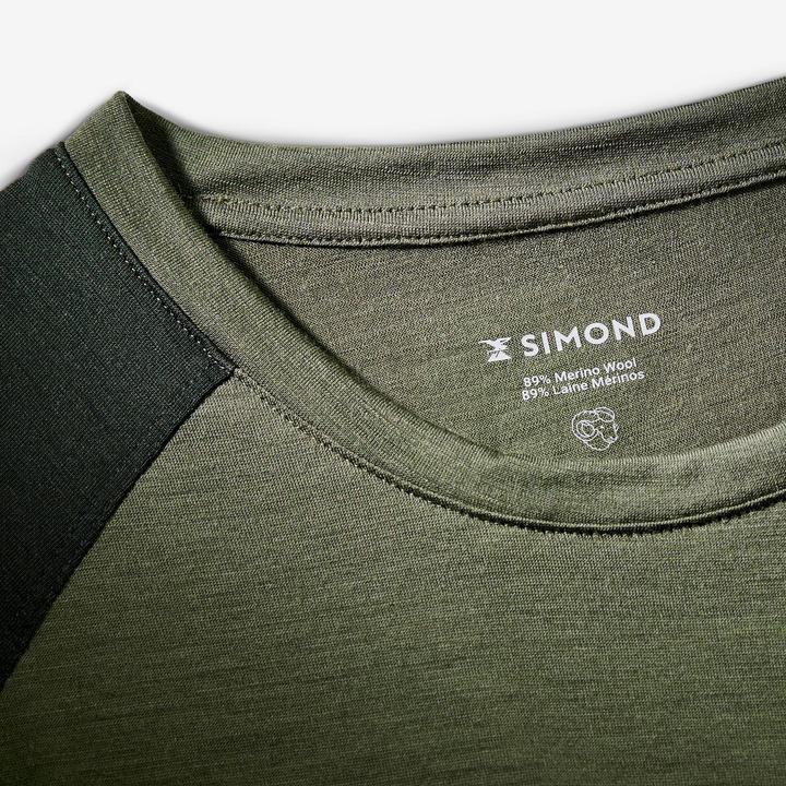 Actual product image Forclaz Langarmshirt Herren - Merino Resist khaki (XL)