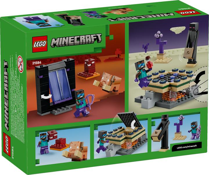 Immagine prodotto LEGO 21584 Reise durch Nether und Endportal (21584, LEGO Minecraft)