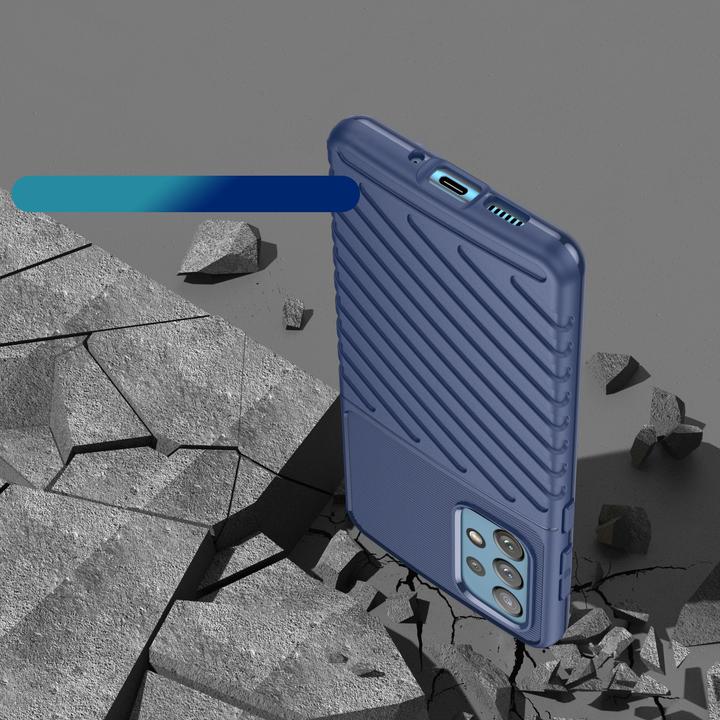 Produktbild Hurtel Thunder Case flexible armored cover for Samsung Galaxy A73 blue (Samsung Galaxy A73 5G)