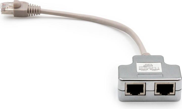 Image du produit Digitus Adaptateur T RJ45 (RJ45, RJ45 (2x))