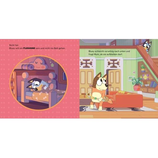 Bluey – Gute Nacht, kleiner Flughund, Kinderbücher