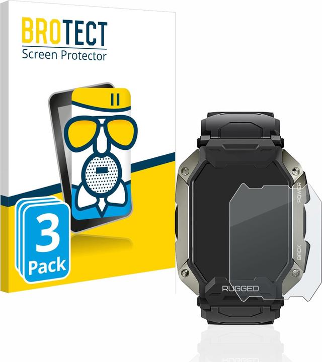 Produktbild BROTECT AirGlass Panzerglasfolie Matt (Kospet Tank M1 Pro)