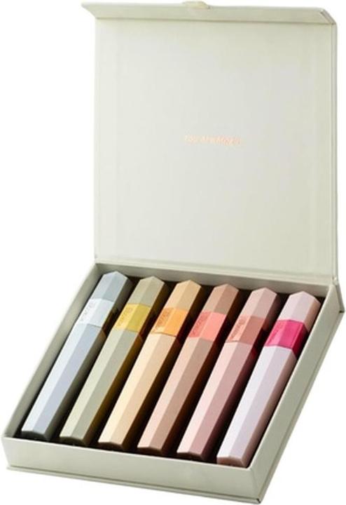 Rosegold Paris Goldbox Complete Makeup Set with 6 Mascaras, Eyelashes, and Eyebrows