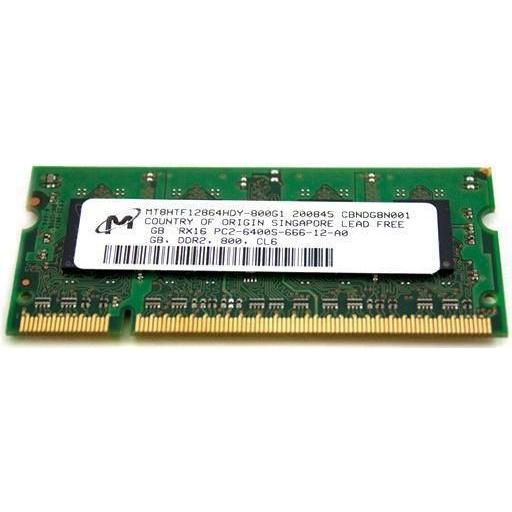 HP MEM 2GB PC2 6400 SHARED (1 x 2GB, 800 MHz, DDR2-RAM, SO-DIMM), RAM