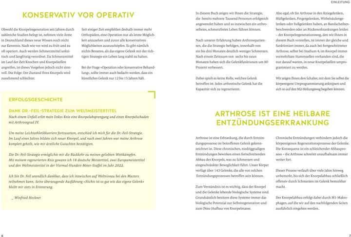 Actual product image Arthrose endlich heilen (German, Wolfgang Féile, Tobias Homburg, 2024)