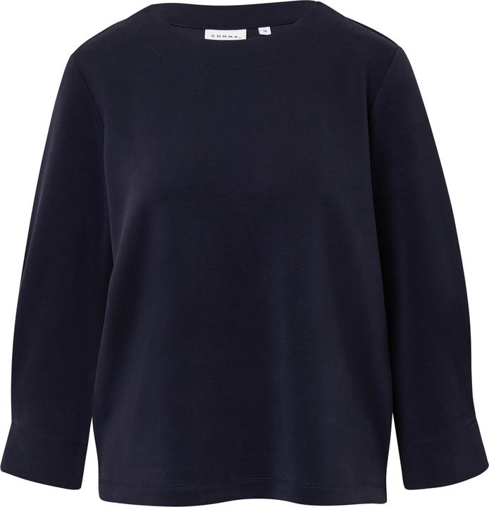 Produktbild Comma Sweatshirt Weiches Sweatshirt mit 3/4-Ärmeln (40)