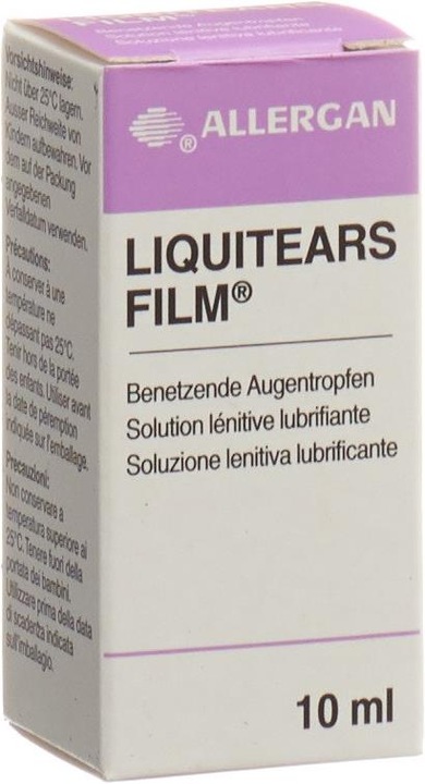 Actual product image Liquitears Film Gtt Opht (10 ml, 10 ml)