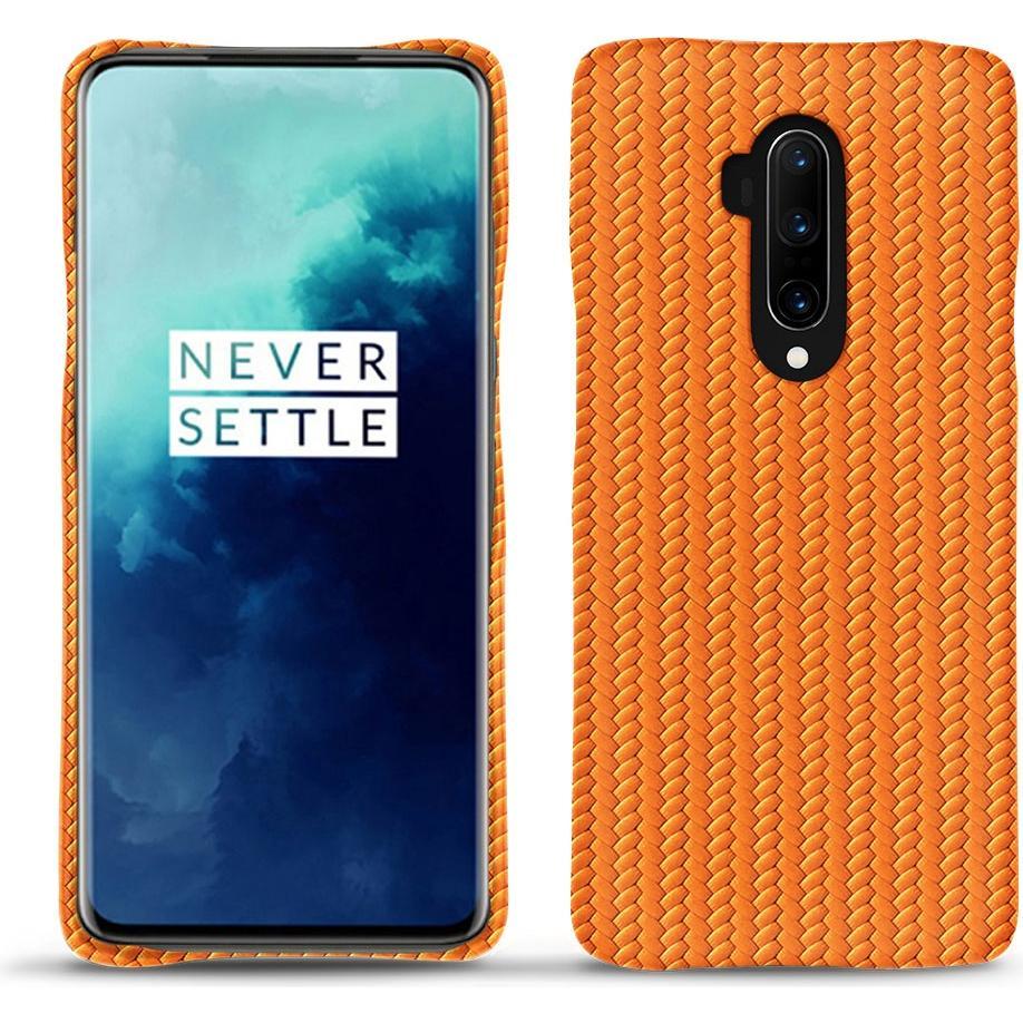 Noreve Lederschutzhülle (OnePlus 7T Pro), Smartphone Hülle, Orange
