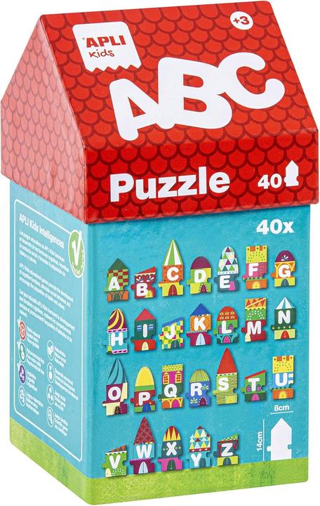 Apli Puzzle a edificio (40 pezzi)