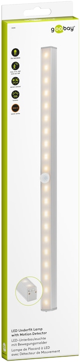 Produktbild Goobay LED-Unterbauleuchte mit Bewegungsmelder (150 lm)